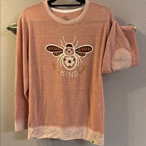 Women’s Pink Bee Graphic Top